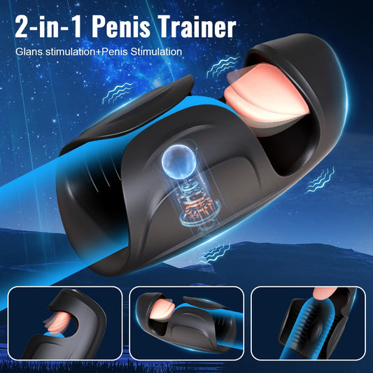 2 in 1 Male Adult Sex Toys for Men